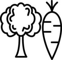 Vegetable Vector Icon Design