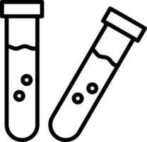 Test tube Vector Icon Design