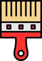 Paint Brush Vector Icon Design