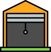 Garage Vector Icon Design