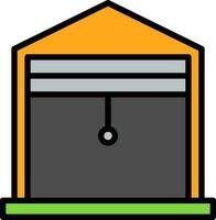 Garage Vector Icon Design