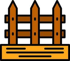 Fence Vector Icon Design