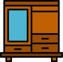 Wardrobe Vector Icon Design