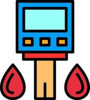 Glucometer Vector Icon Design