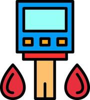 Glucometer Vector Icon Design