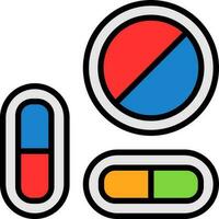 Pills Vector Icon Design