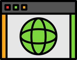 Web site Vector Icon Design