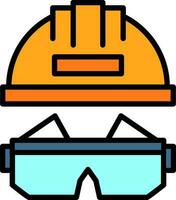 Safety at work Vector Icon Design