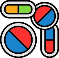 Pills Vector Icon Design