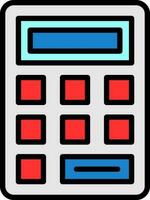 diseño de icono de vector de calculadora