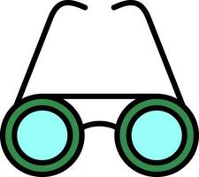 Glasses Vector Icon Design