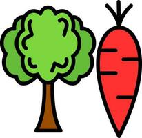 Vegetable Vector Icon Design