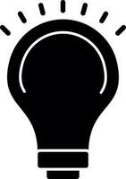 Light Bulb Vector Icon Design