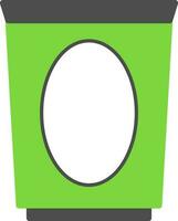 Dustbin Vector Icon Design