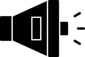 Loud speaker Vector Icon Design