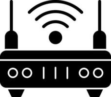 Router Vector Icon Design