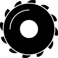 Saw blade Vector Icon Design