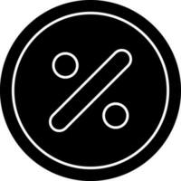 Percent Vector Icon Design
