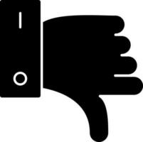 Dislike Vector Icon Design