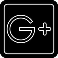Google Plus Vector Icon Design