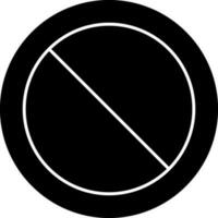 Ban Circle Vector Icon Design