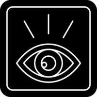 Eye Open Vector Icon Design