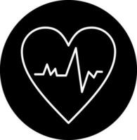 Heartbeat Vector Icon Design