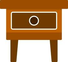 Night Stand Vector Icon Design