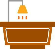 Bathtub Vector Icon Design