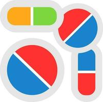 Pills Vector Icon Design
