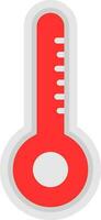 Thermometer Vector Icon Design