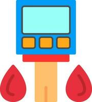 Glucometer Vector Icon Design