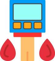 Glucometer Vector Icon Design