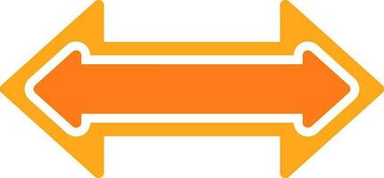 Double arrow Vector Icon Design