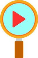 Play button Vector Icon Design