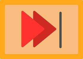 Forward Vector Icon Design