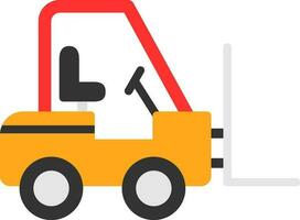 Forklift Vector Icon Design