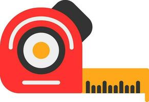 Measuring tape Vector Icon Design