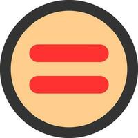 Equal Vector Icon Design