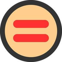 Equal Vector Icon Design