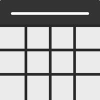 mesa cuadrícula vector icono diseño