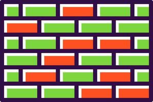 Bricks Vector Icon Design