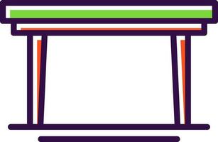 Table Vector Icon Design