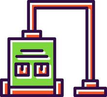 Vacuum Cleaner Vector Icon Design