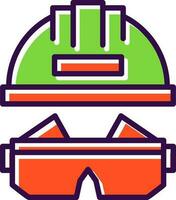Safety at work Vector Icon Design
