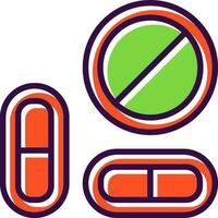 Pills Vector Icon Design