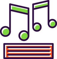 Music note Vector Icon Design