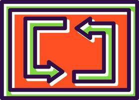 Repeat Vector Icon Design