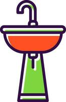 Sink Vector Icon Design