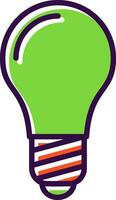 Light bulb Vector Icon Design